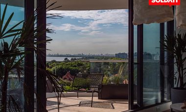 Semi piso 4 ambientes con vista al río:  Selene Libertador - La Lucila