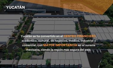 TERRENO VENTA MERIDA INDUSTRIALES SOBRE CARRETERA FEDERAL MERIDA - CANCUN