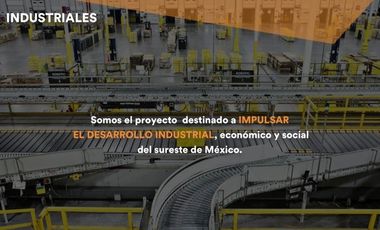 TERRENO VENTA MERIDA INDUSTRIALES SOBRE CARRETERA FEDERAL MERIDA - CANCUN