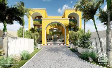 DEPARTAMENTO VENTA IZAMAL PUEBLO MAGICO DE 1 RECAMARA YUCATAN