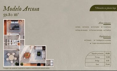 DEPARTAMENTOS EN VENTA EN CHOLUL, YUCATAN