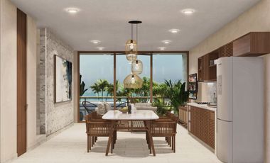 VILLA VENTA MERIDA PLAYA CHELEM CON ROOF TOP EN SEGUNDA FILA