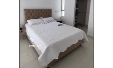 SE ARRIENDA APARTAMENTO AMOBLADO EN  LA CASTELLANA MONTERIA