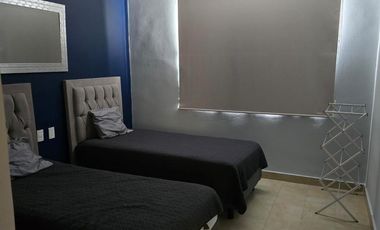 Departamento en Renta, 2 habitaciones, amueblado.