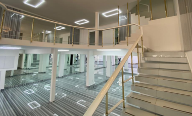 LOCAL COMERCIAL CON OFICINA EN RENTA 740 m2