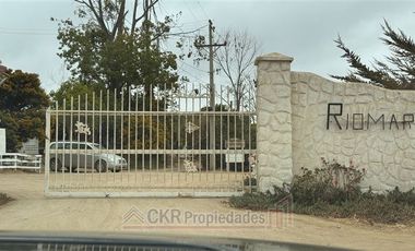 Parcela en Venta en LOS FRESNOS, CONDOMINIO RIOMAR, PICHIDANGUI