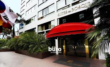 CLÁSICO Y ELEGANTE HOTEL EN VENTA DE 12 PISOS EN SAN ISIDRO