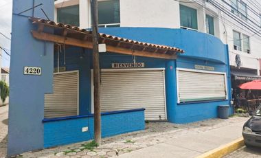 Local comercial en venta de 119 m2 totales, sobre Camino Real a Cholula, Puebla