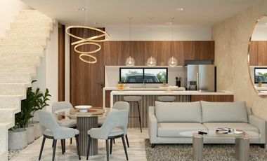 PREVENTA DE TOWN HOUSE EN ZONA NORTE TEMOZÓN, MÉRIDA