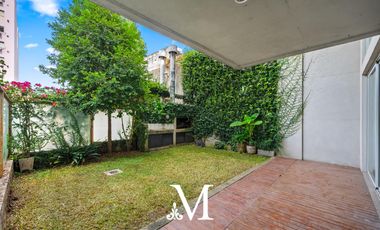 Departamento tipo Casa en  Venta 2 Amb con Jardin-Parrilla-1 Cochera-Colegiales