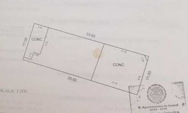 CASA PARA REMODELAR EN VENTA EN ESQUINA, EN EL PUEBLO MAGICO DE IZAMAL.