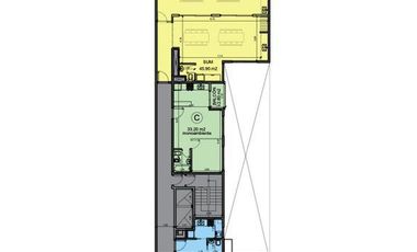 Venta departamento 3 ambientes con balcón y cochera en Wilde