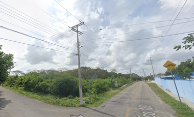 Terreno de 21,112.58 m2 en el Municipio de Bokobá Yucatán
