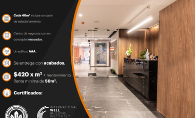 OFICINAS ACONDICIONADAS EN INSURGENTES Y REFORMA