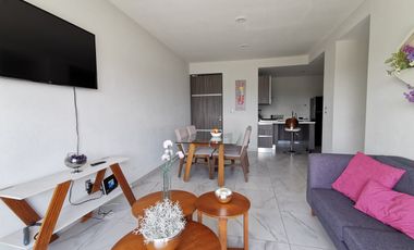 Renta Departamento Amueblado, Lomas de Angelopolis, Park view, Distrito Sonata