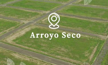 VENTA - TERRENO ARROYO SECO - FINANCIACION