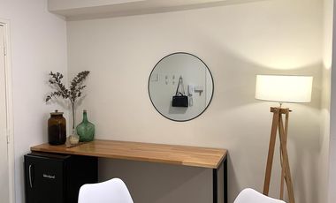 Monoambiente amoblado para alquiler temporario. Muy lindo!