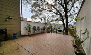 Departamento tipo Garden House en Cuajimalpa de dos pisos