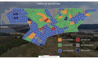 Parcela En Venta En Paredones Playa Boyeruca
