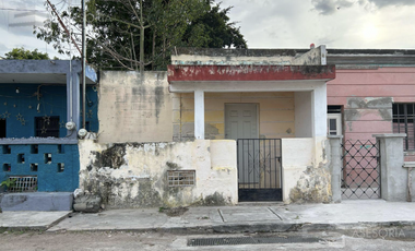 Casa en venta para remodelar en el centro de Mérida