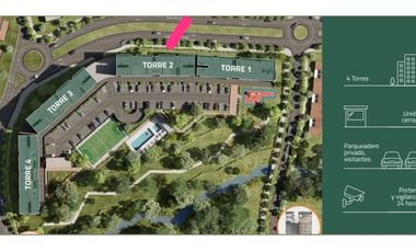 VENTA DE APTO EN CESIÓN DE DERECHOS EN LA ESTRELLA SECTOR ALDEA.