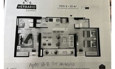 BAJO DE PRECIO ESTRENA APARTAMENTO EN ITAGUI OBRA GRIS.  HERBARIO