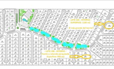 Venta Terreno - Lagos de Canning II - Lote interno