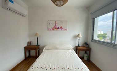 Departamento un dormitorio alquiler temporal con muebles