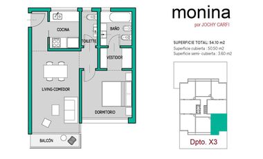 Departamento - Castelar Norte
