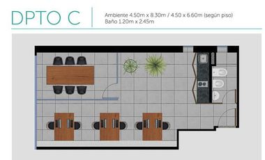Loft / Oficina a estrenar - Dorrego 1586