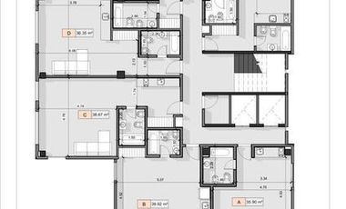 Departamento de dos ambientes en venta, Morón. EXCELENTE PROYECTO !!
