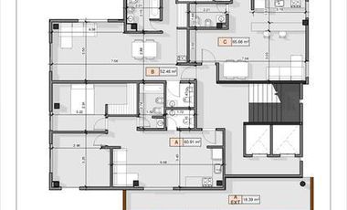Departamento de dos ambientes en venta, Morón. EXCELENTE PROYECTO !!