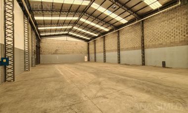 Nave Industrial - Jose Leon Suarez - Alquiler