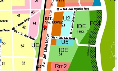 Terreno en venta sobre Avenida Libertador en Vicente López