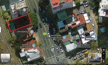 Terreno en venta sobre Avenida Libertador en Vicente López