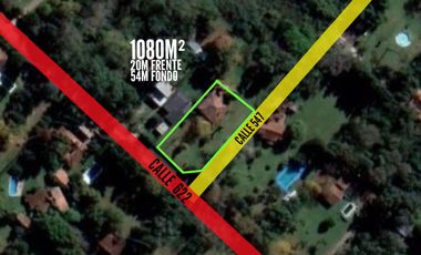 Terreno en venta - 1080 mts2- El Pato