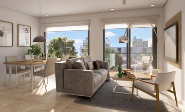 Departamento 3 ambientes en Chauvin
