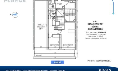 DUPLEX DE TRES DORMITORIOS EN SUITE - VENTA - TERRAZA DE USO EXCLUSIVO - PICHINCHA