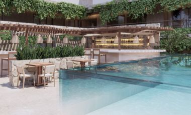 'UN PARAÍSO PRIVADO EN TULUM: DEPARTAMENTO EN VENTA  CON DISEÑO ECOLÓGICO Y MODERNO'