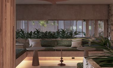 'UN PARAÍSO PRIVADO EN TULUM: DEPARTAMENTO EN VENTA  CON DISEÑO ECOLÓGICO Y MODERNO'