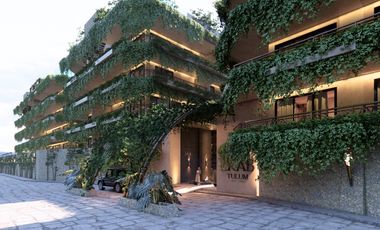 'UN PARAÍSO PRIVADO EN TULUM: DEPARTAMENTO EN VENTA  CON DISEÑO ECOLÓGICO Y MODERNO'