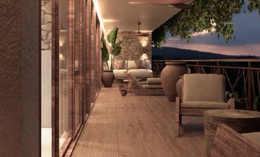 'UN PARAÍSO PRIVADO EN TULUM: DEPARTAMENTO EN VENTA  CON DISEÑO ECOLÓGICO Y MODERNO'