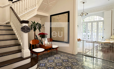 Increíble casa porfiriana en VENTA  en Roma Norte