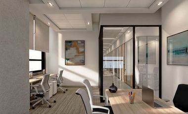 Oficina acondicionada en pre venta Downtown Reforma