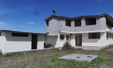 VIVIENDA DE VENTA, SECTOR LASSO, PARROQUIA TANICUCHI, COTOPAXI LATACUNGA