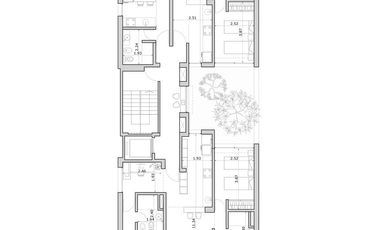 9 de Julio 1252 - (01-03)-Departamento 2 dormitorios PATIO EXCLUSIVO amenidades centro rosario