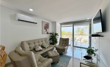 Venta apartamento AMOBLADO 2 alcobas OCEAN DRIVE en Crespo Cartagena