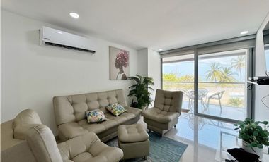 Venta apartamento AMOBLADO 2 alcobas OCEAN DRIVE en Crespo Cartagena