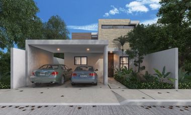 CASA VENTA EN TEMOZON CON ALBERCA Y PANELES SOLARES PRIVADA AMENIDADES