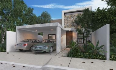 CASA VENTA EN TEMOZON CON ALBERCA Y PANELES SOLARES PRIVADA AMENIDADES